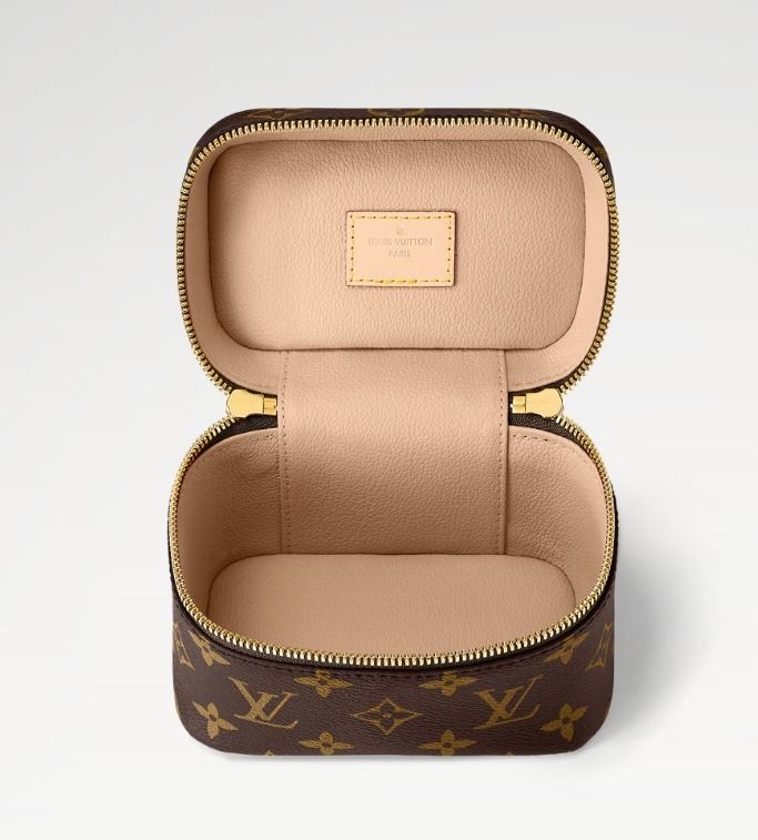 ★便利で可愛い★【LOUIS VUITTON】バニティケース ニース・ナノ 完売前に♡ニース・ナノ モノグラム バニティポーチ (Louis