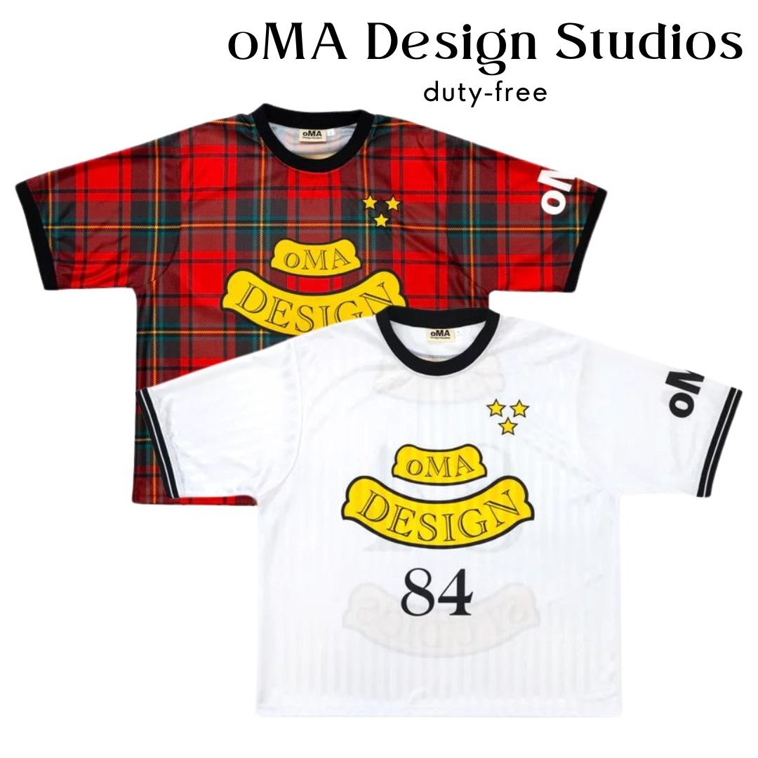 おすすめ oMAdesignstudios】oMA (T DESIGNクラウンサッカージャージ ウェア