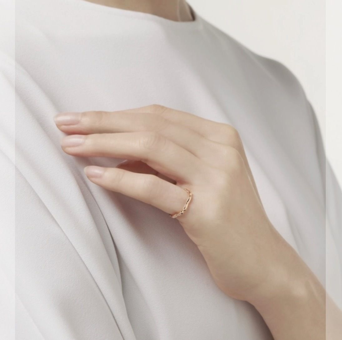 高級品市場 MIKIMOTO】ピンキーリング (MIKIMOTO/指輪 さくらモチーフ アクセサリー