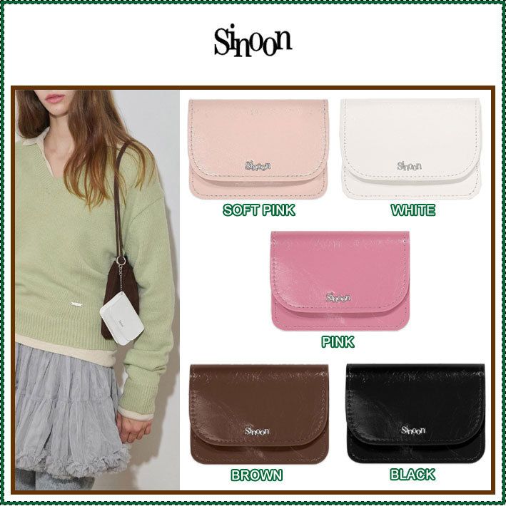 Sinoon】 Sinoon Logo Card Wallet /追跡付 (sinoon/カード