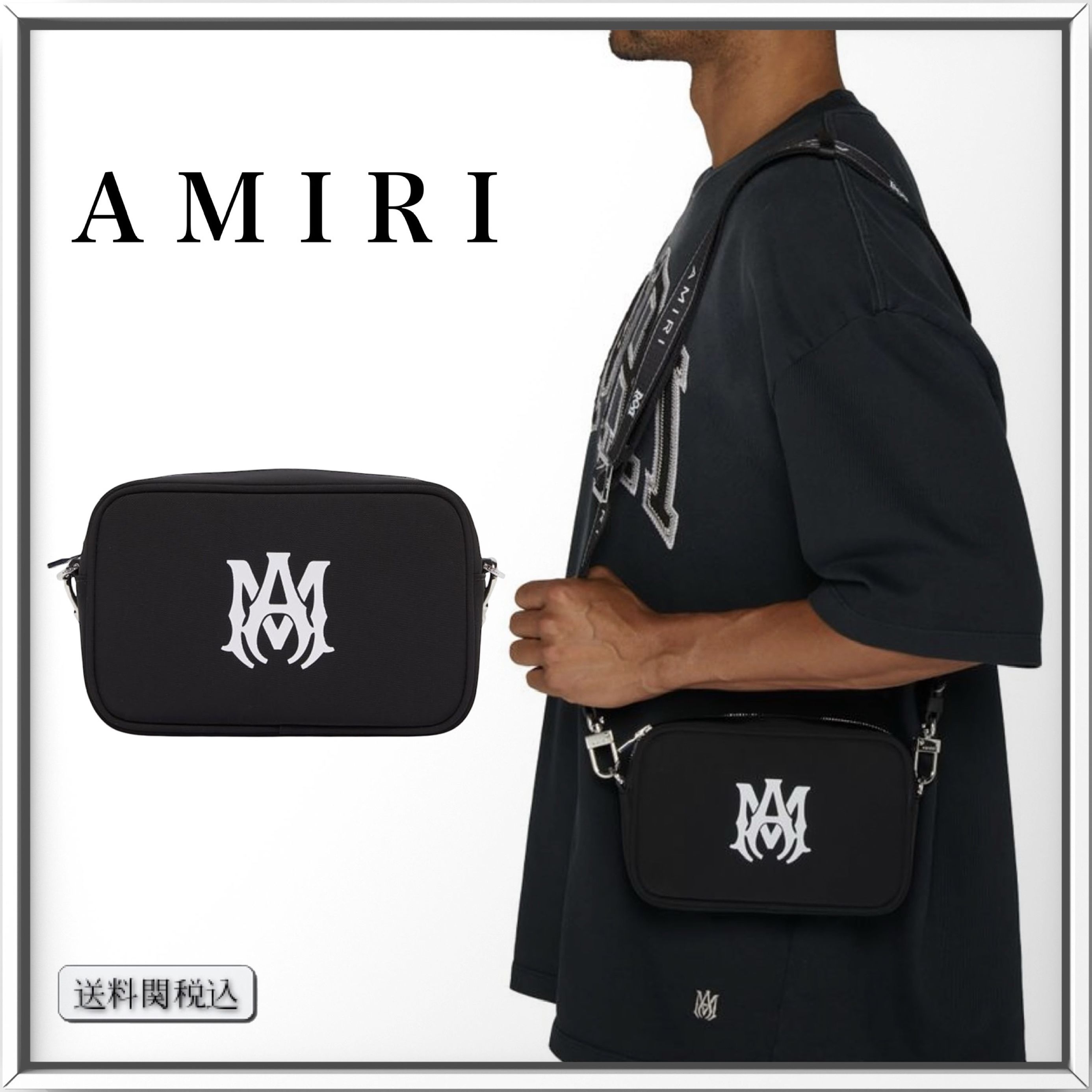 AMIRI MA ロゴ クロスボディバッグ 人気 (AMIRI/ショルダー