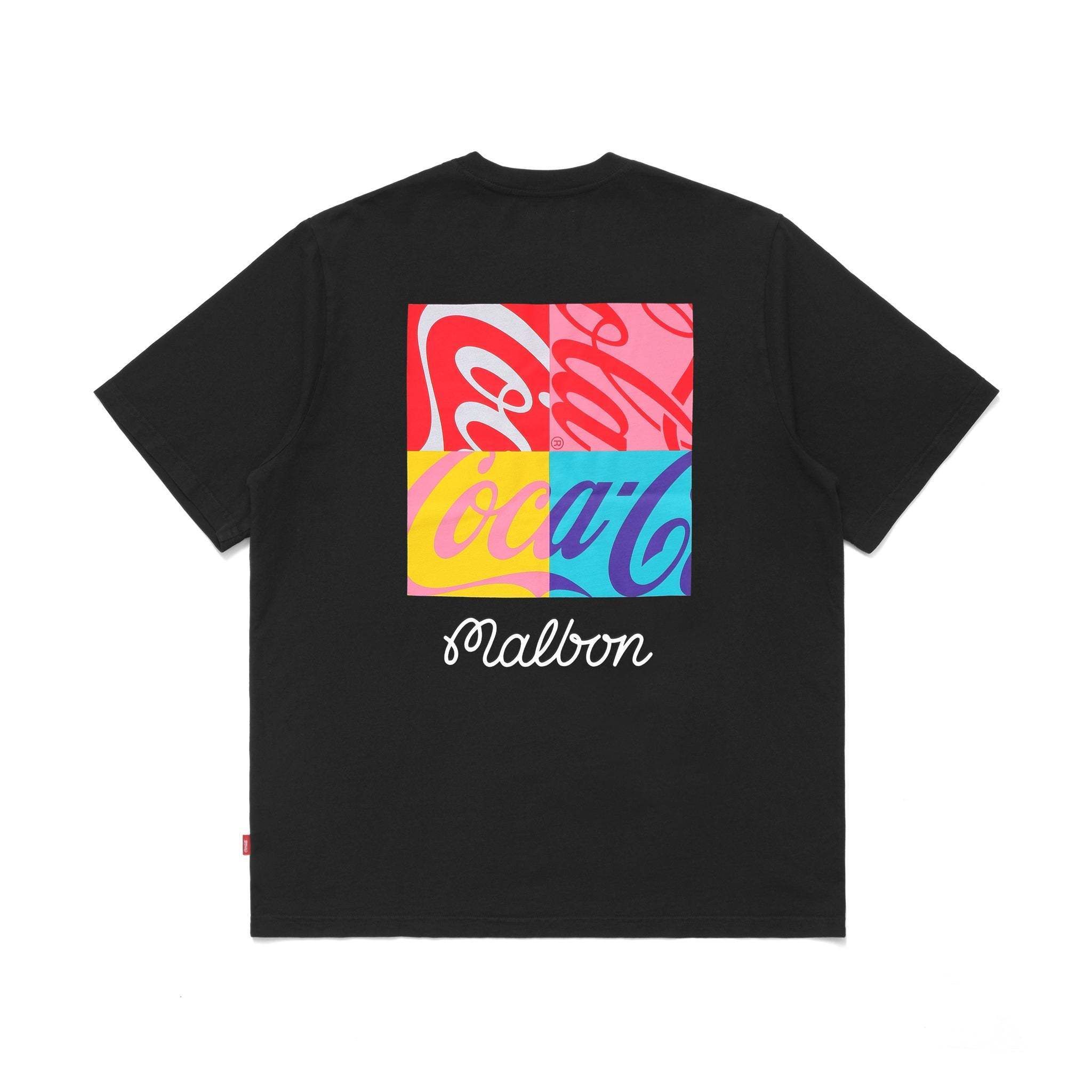 Malbon Golf X COCA COLA SPENCERIAN BLOCK Tシャツ 半袖 送料込 Malbon Golf X COCA COLA SPENCERIAN BLOCK Tシャツ 半袖 送料込
