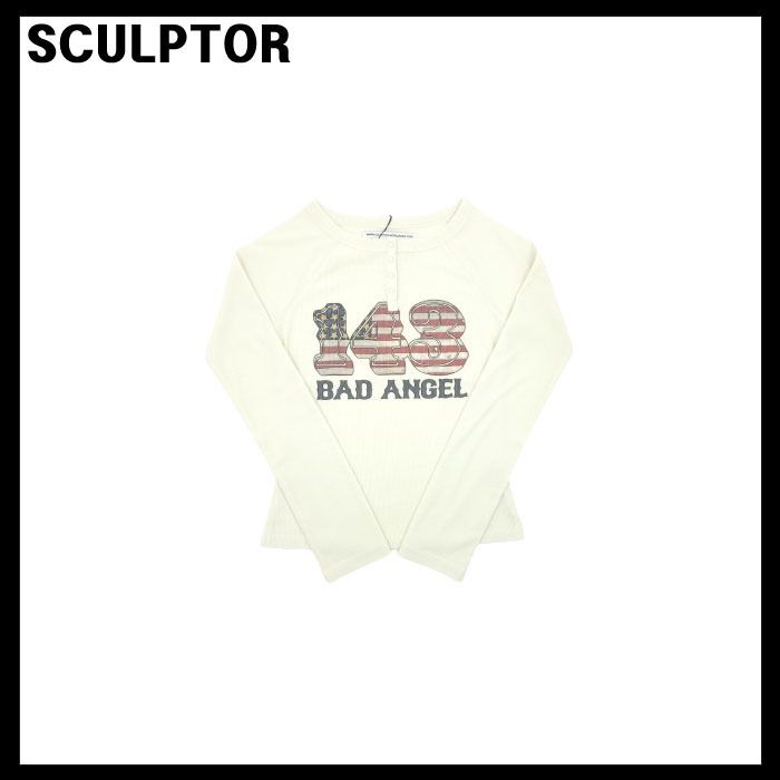 SCULPTOR（スカルプター）の「Flag Raglan T-shirt/フラッグ