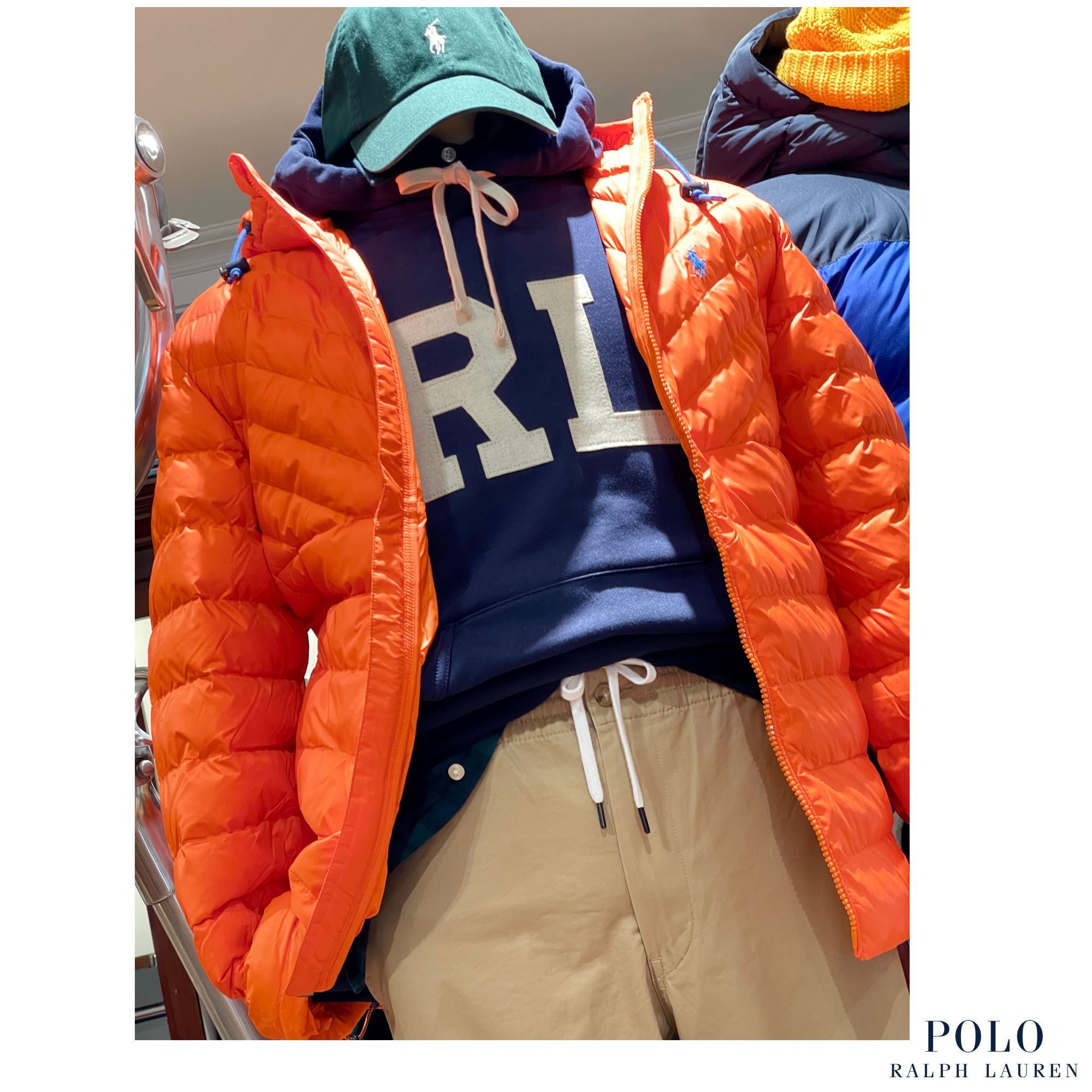 POLO RALPH LAUREN] RLロゴ ネイビースウェット (POLO RALPH