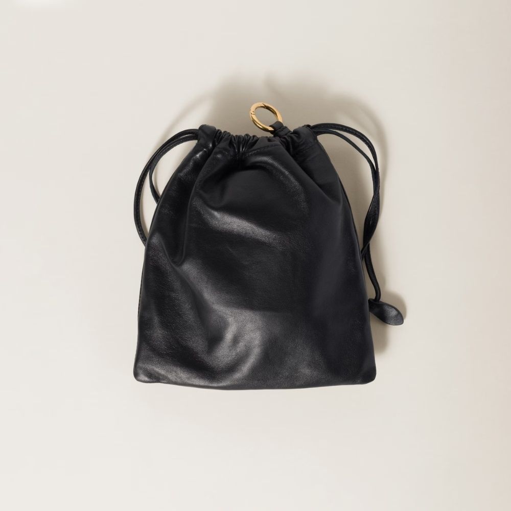 MiuMiu】ナッパレザーポーチ (MiuMiu/ポーチ) 5NG010_2CSW_F0002