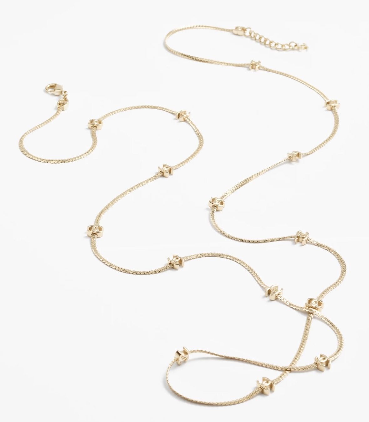 シンプルで使いやすい☆】CHANEL ロングネックレス (CHANEL