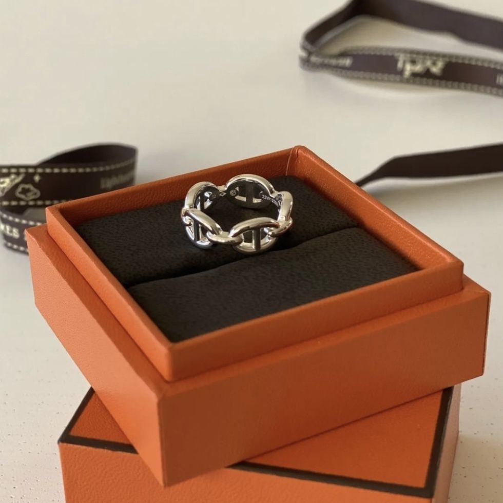 すぐ届く!【HERMES】シェーヌダンクル リング PM すぐ届く【HERMES】 シェーヌダンクル リングPM (HERMES/指輪
