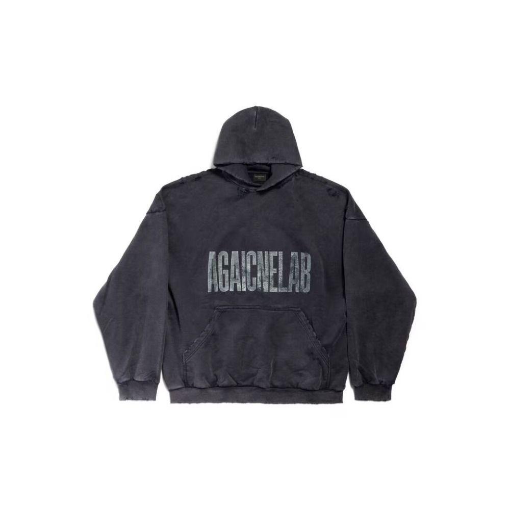 ★送料・関税込★BALENCIAGA★ラージ フィット フード★ 送料込+BALENCIAGA+Agaicnelab Hoodie ラージフィット
