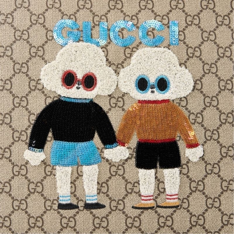 GUCCI KIDS トートバッグ 679365 JFO00 ラバー GGパターン