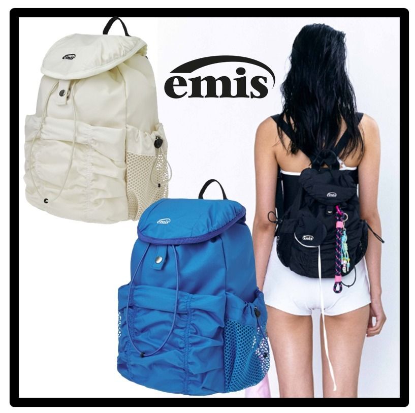 ☆送料 関税込☆EMIS☆SHIRRING BACKPACK☆ (EMIS/バックパック