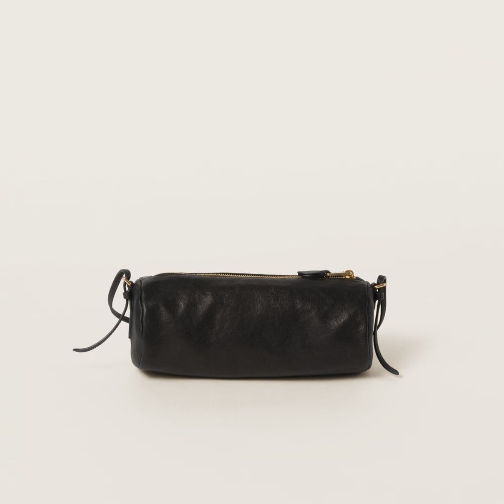 MiuMiu】ナッパレザーミニポーチ DHL配送料込み (MiuMiu/ポーチ