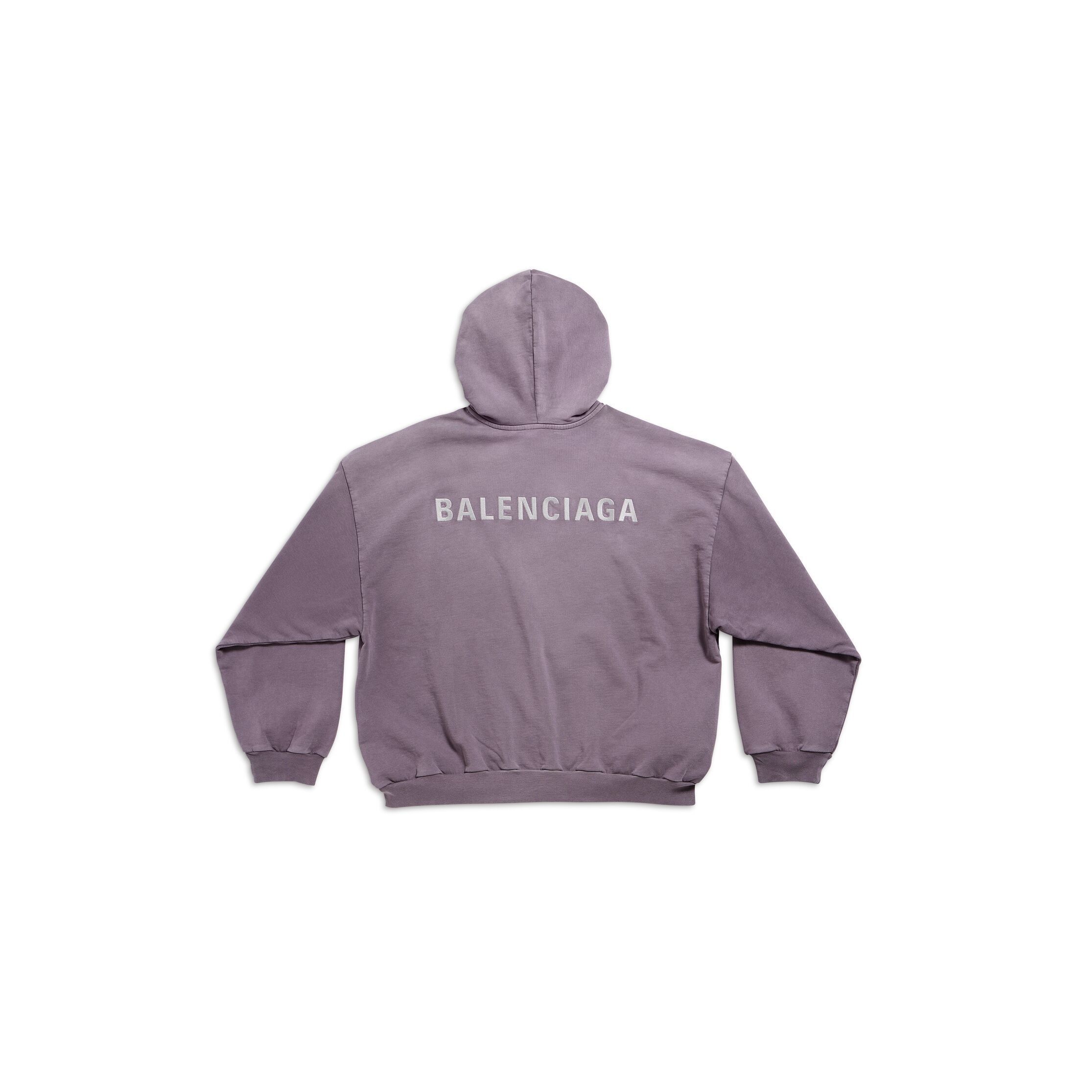 balenciaga】New Balenciaga Back Hoodie ミディアムフィット