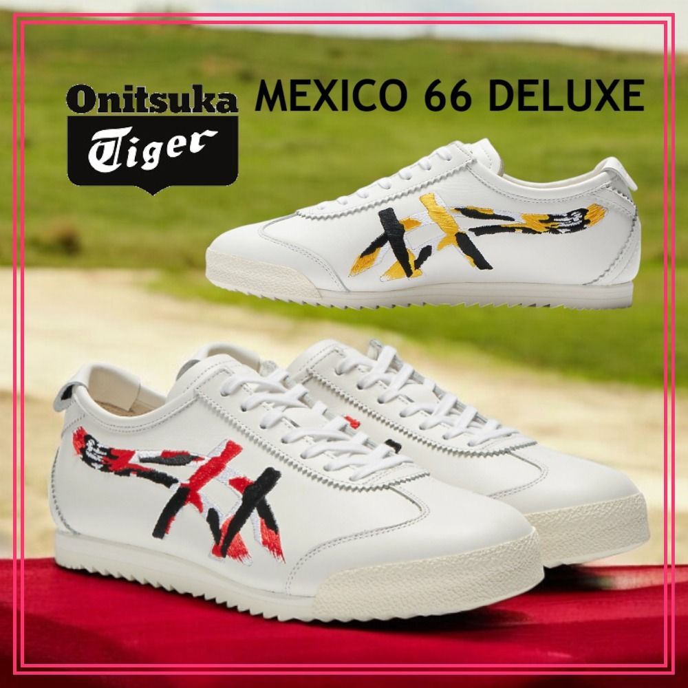 優れた品質 66 MEXICO Tiger Onitsuka 大人気 DELUXE 日本の美 ユニセックス 靴