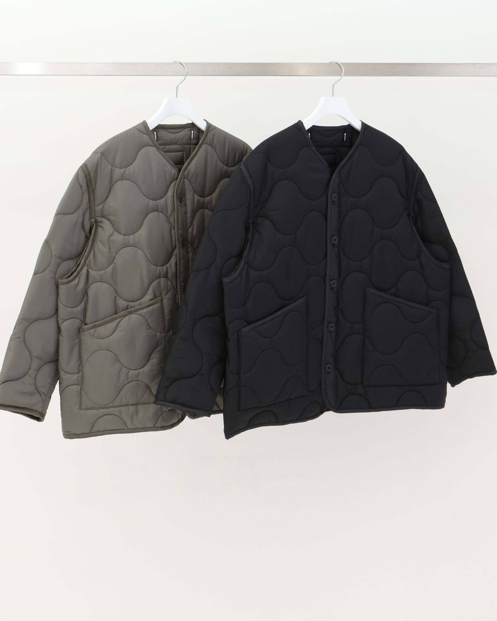 送料無料の商品 ◇HYKE ハイク◇QUILTED キルティングジャケット JACKET LINER ミリタリージャケット