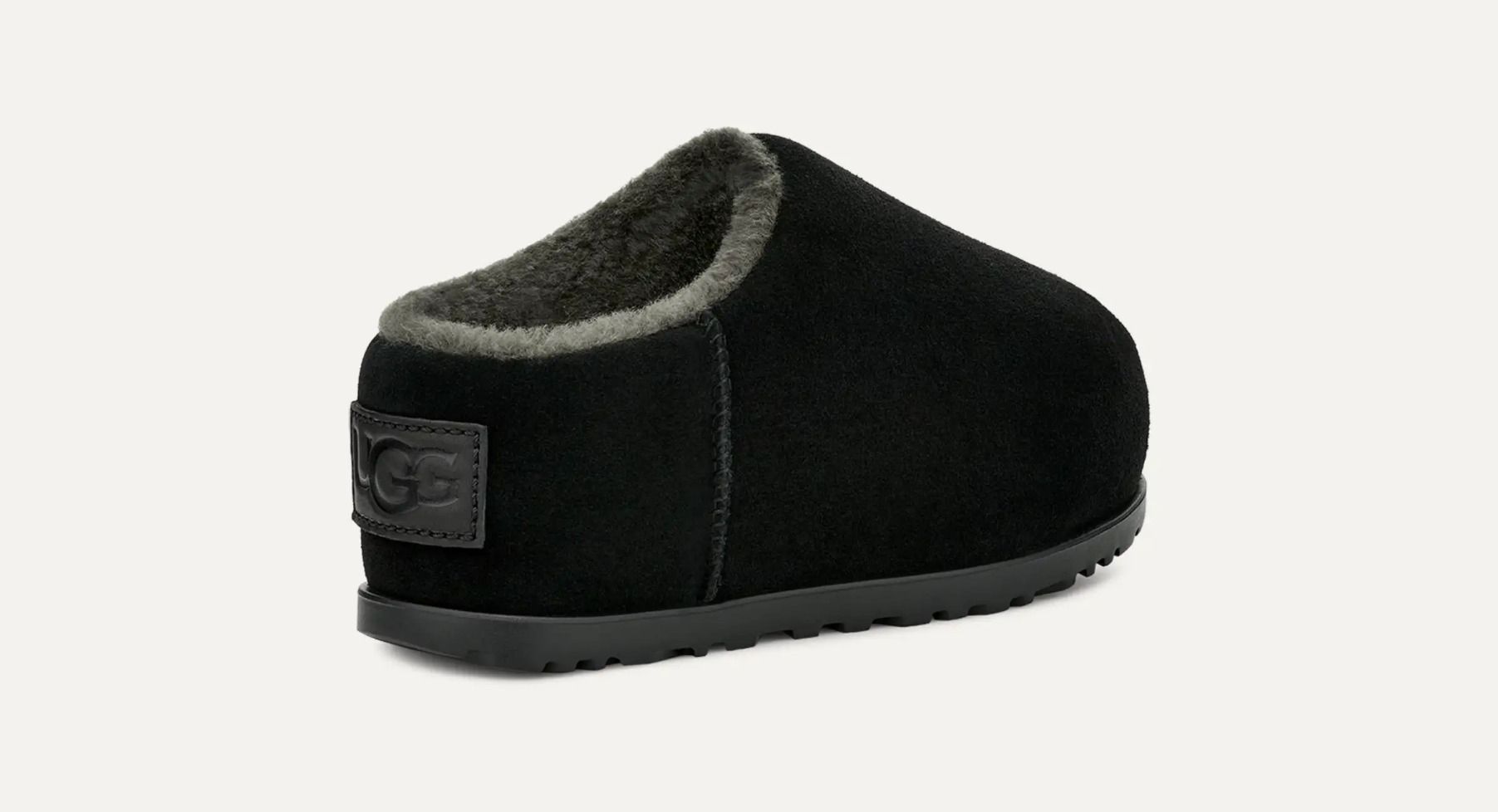 話題沸騰中【秋冬新作】UGG あったかボア付き Slip-On スライド