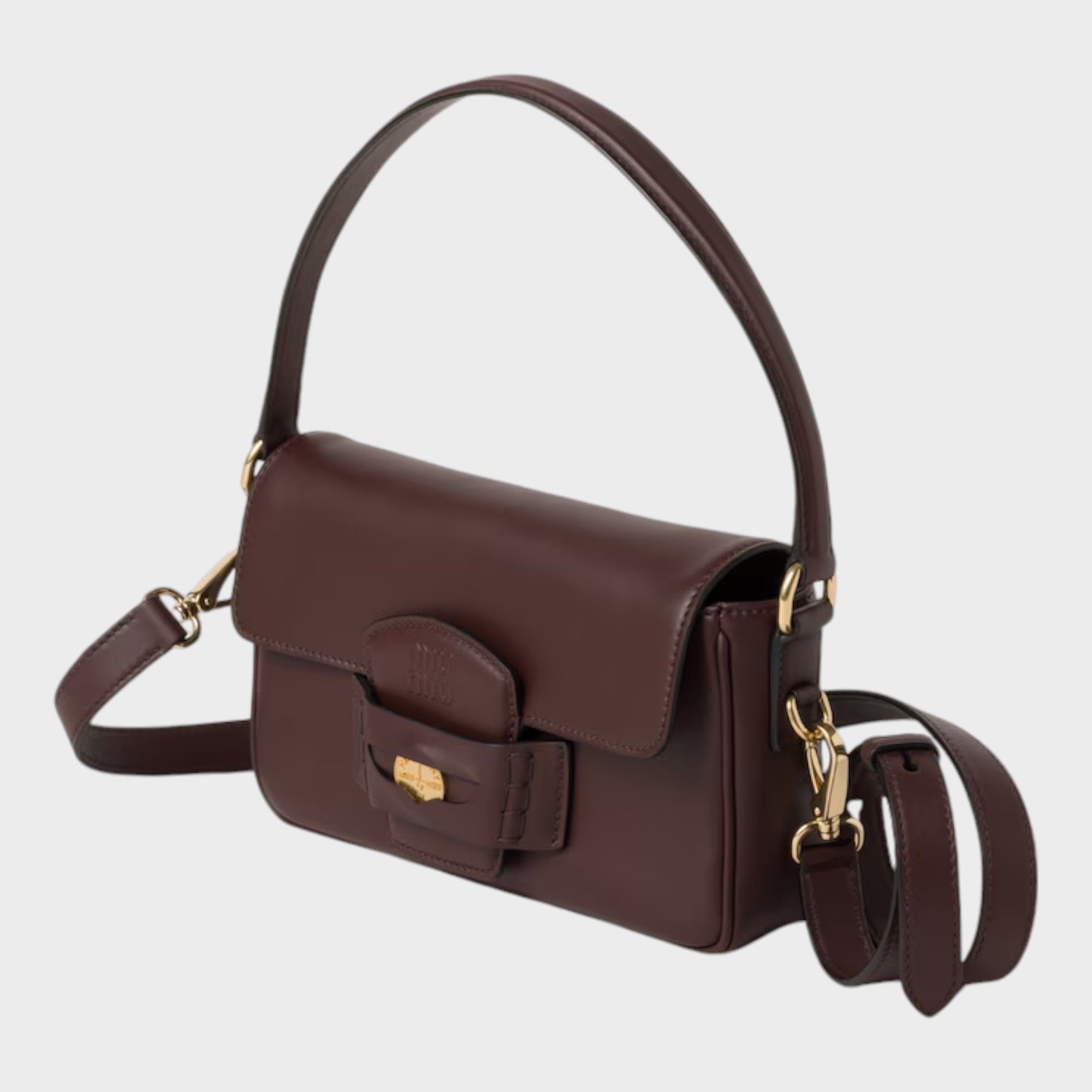 【MiuMiu】ペニー マグネット留めショルダーバッグ miumiu】ペニー マグネット留めショルダーバッグ (MiuMiu
