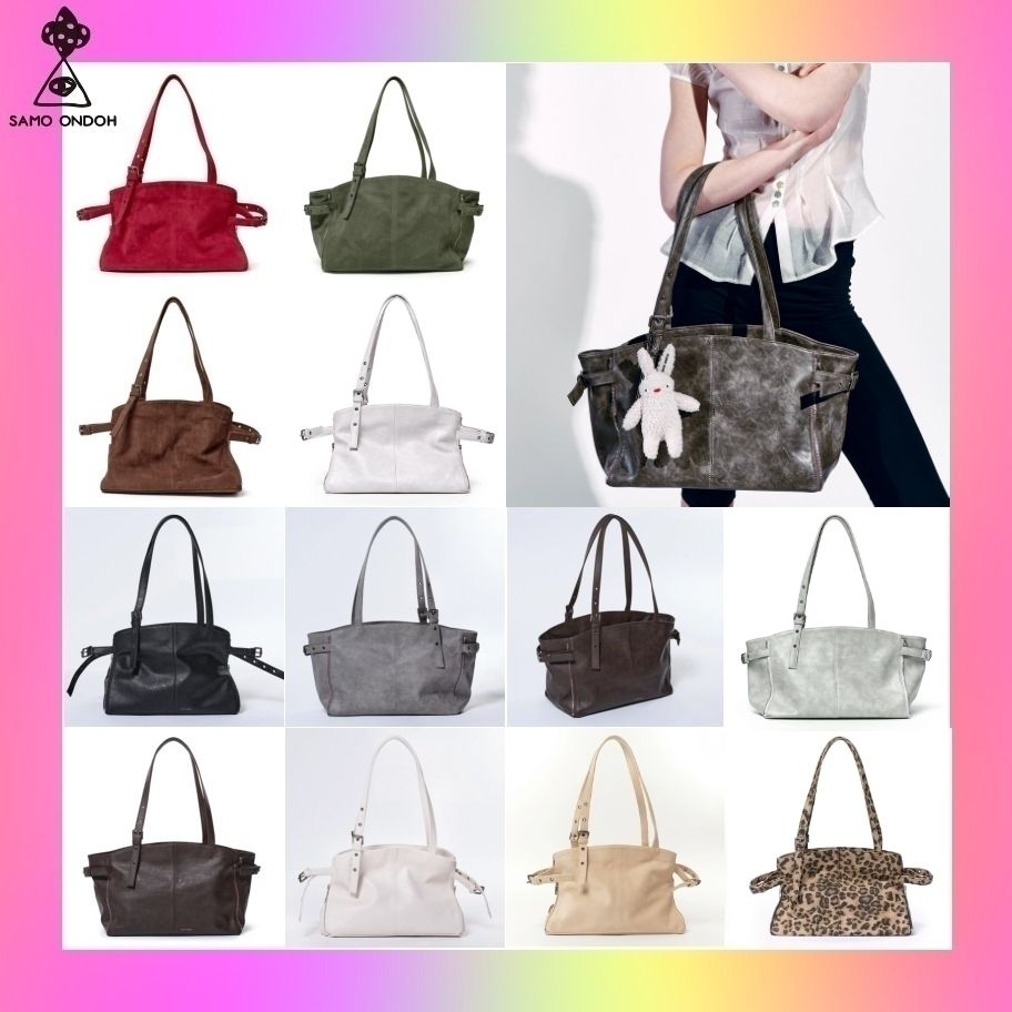 SAMO ONDOH】韓国人気新作☆ Zipper Shopper Bag M (2Way) (SAMO