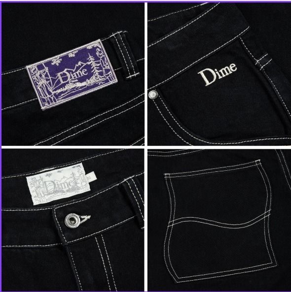 DIME】クラシックバギーデニムパンツ (Dime/デニム・ジーパン