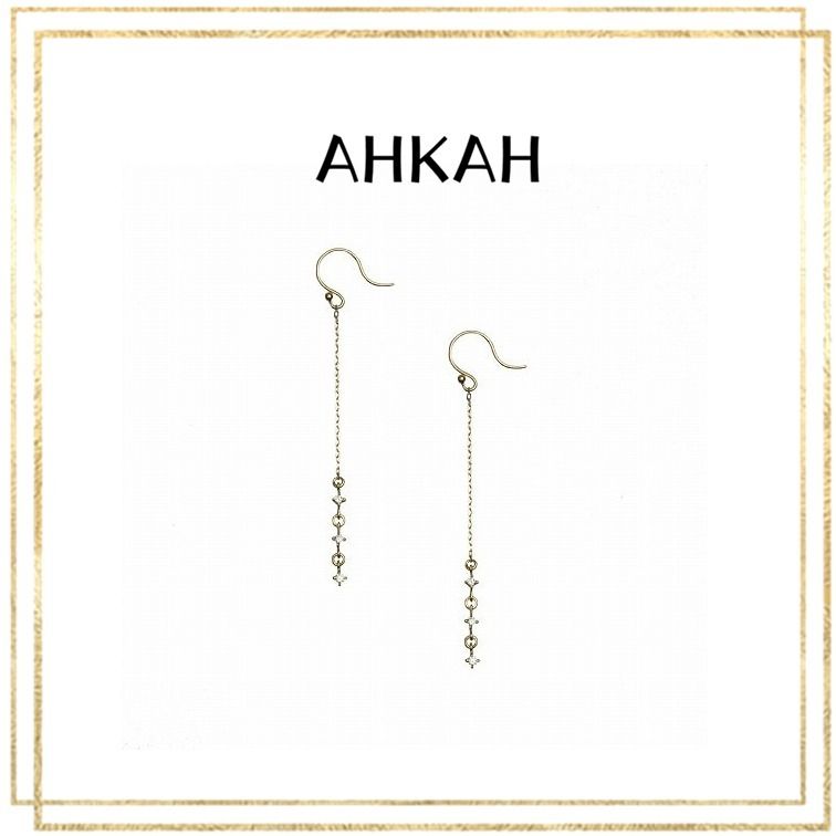 AHKAH アーカー ミモザピアス