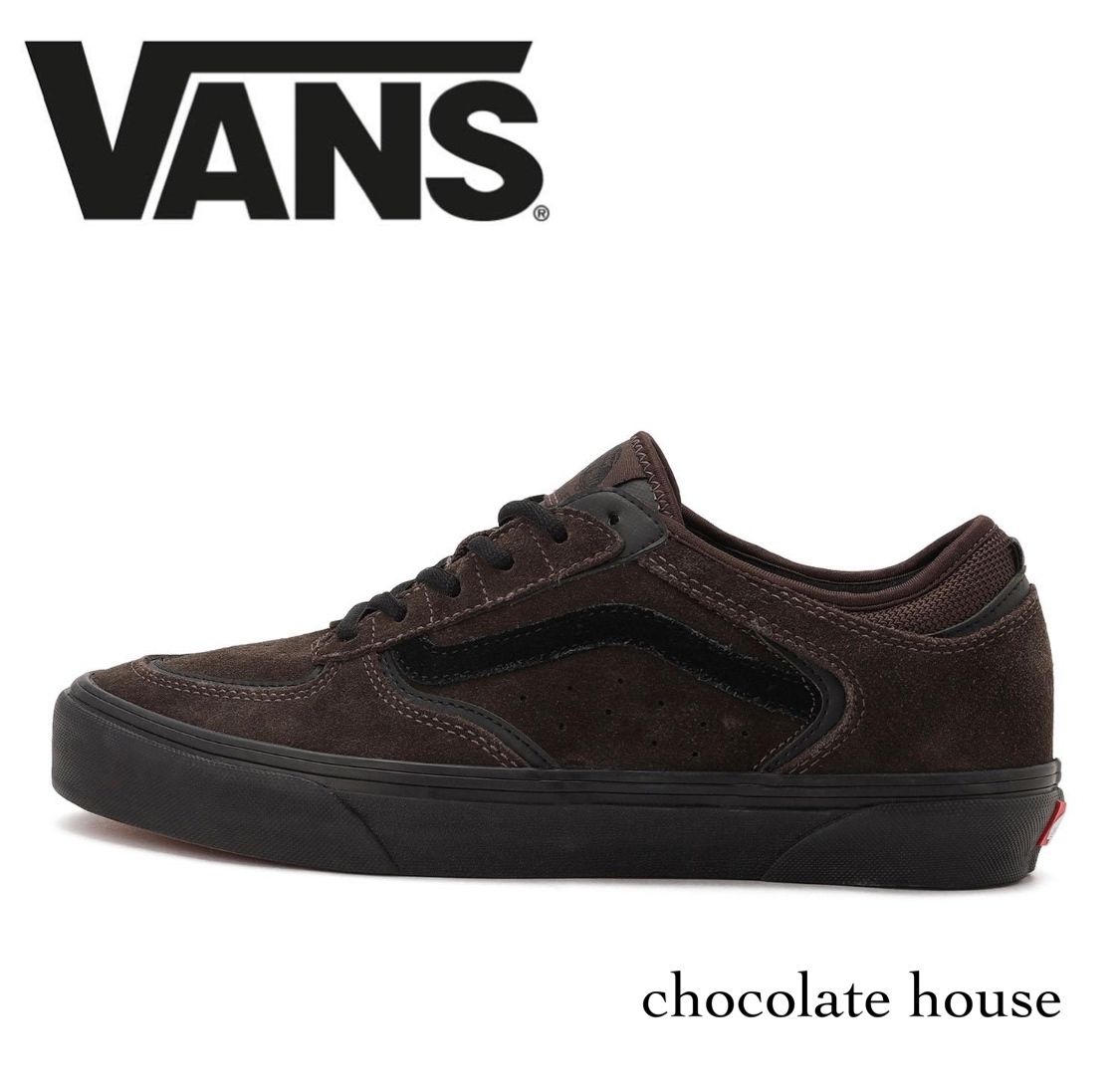 ◇VANS◇SKATE ROWLEY VN0A2Z3OC5F CHOCOLATE/BLACK (VANS