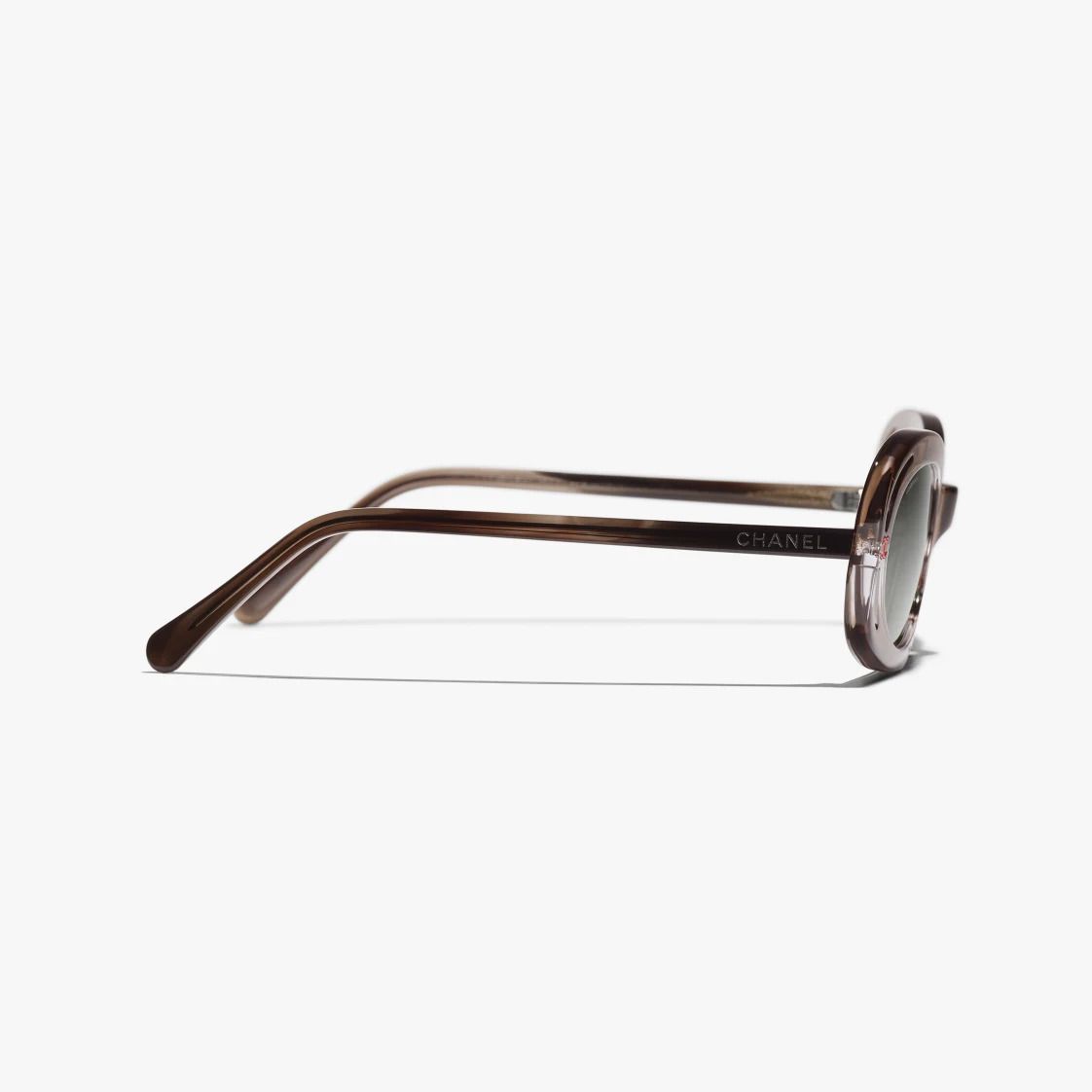 CHANEL◆オーバルサングラス ロゴ 上品 ヴィンテージルック CHANEL オーバルサングラス
