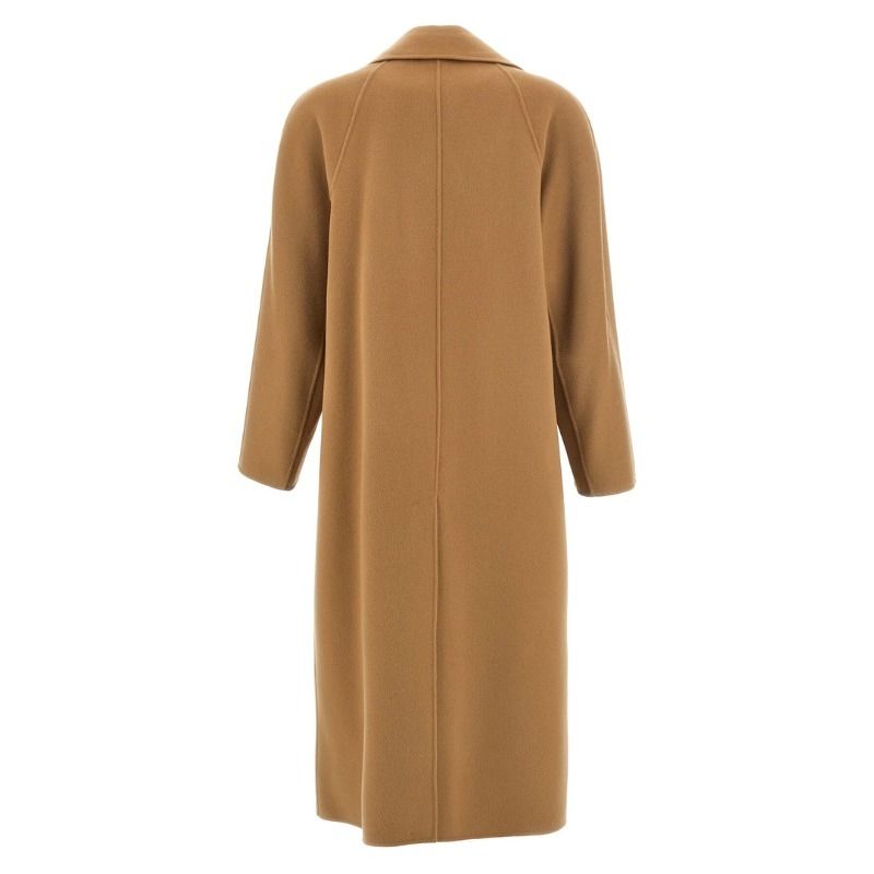 S MAXMARA Sマックスマーラ クチートアマーノ ダブルブレストコート チェスター ダブルフェイス ミドル丈 ウール 無地 90860359  アイボリー 38 □SM1 : ブランド古着販売のベクトル - 通販 - Yahoo!ショッピング