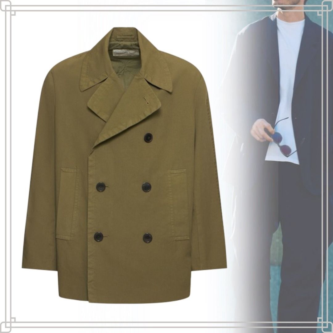 ◇完売間近◇【Dries Van Noten】Razel 撥水性コットン コート