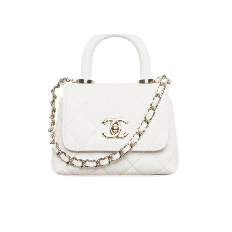 【国内即発】CHANEL ココハンドル 11cm ブラック ◇入手困難◇『CHANEL』24k ココハンドル 11cm マイクロバッグ
