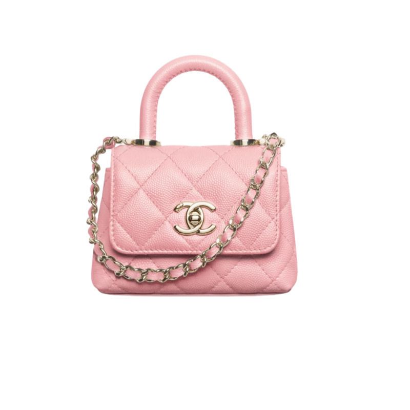 【国内即発】CHANEL ココハンドル 11cm ブラック ◇入手困難◇『CHANEL』24k ココハンドル 11cm マイクロバッグ
