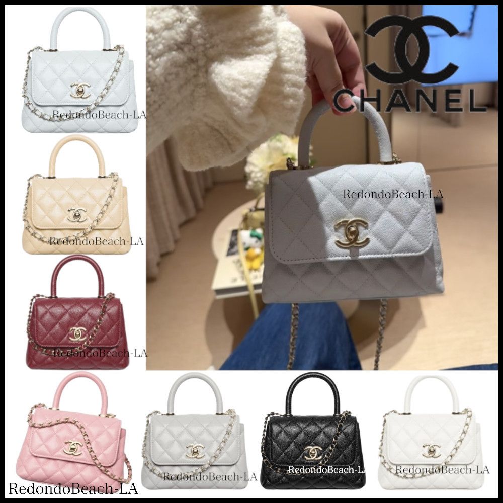 希少】超ミニが可愛い☆CHANEL☆ココハンドル☆24K限定カラー