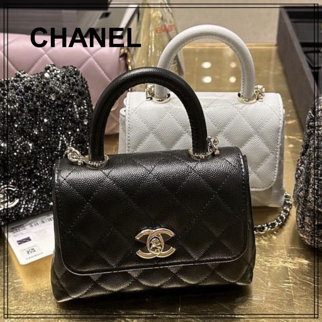 CHANEL ショルダーバッグ ココハンドル AP4244 B05061 シャネル CHANEL CHANEL ショルダーバッグ ココハンドル AP4244