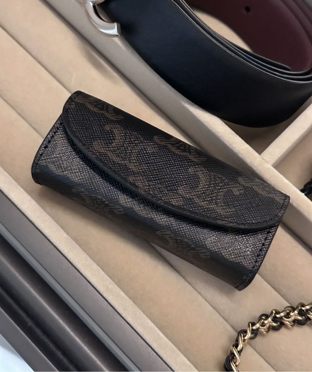 【直営店】CELINE リングケース キャンバス 2色 ギフトにも◎旅先での大切なリングの収納に Celine リングケース