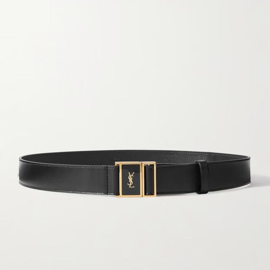【国内発送】サンローラン ベルト Cassandre leather belt 国内発送】サンローラン ベルト Cassandre leather belt (Saint