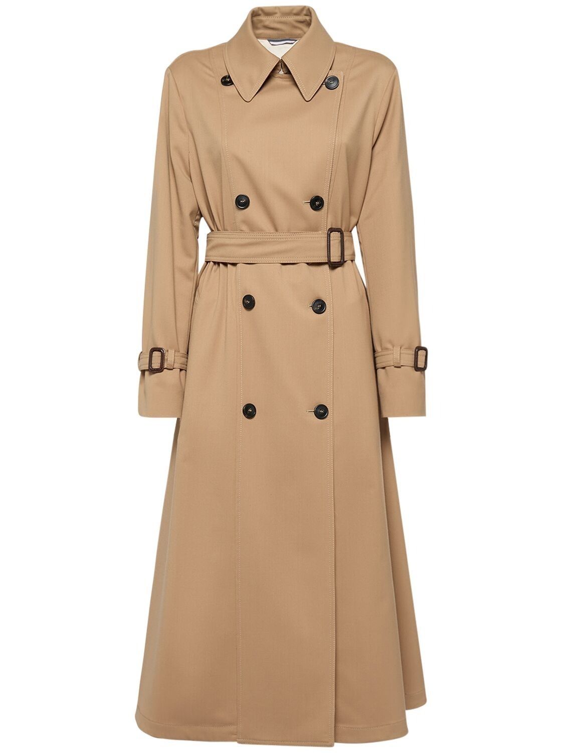 WEEKEND MAX MARA】FATUO ウールブレンド トレンチ コート