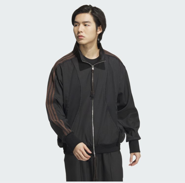 【高い素材】 FOR adidas】セットアップ可◇SONG THE トラックトップ MUTE ウォーキング・ランニングウェア