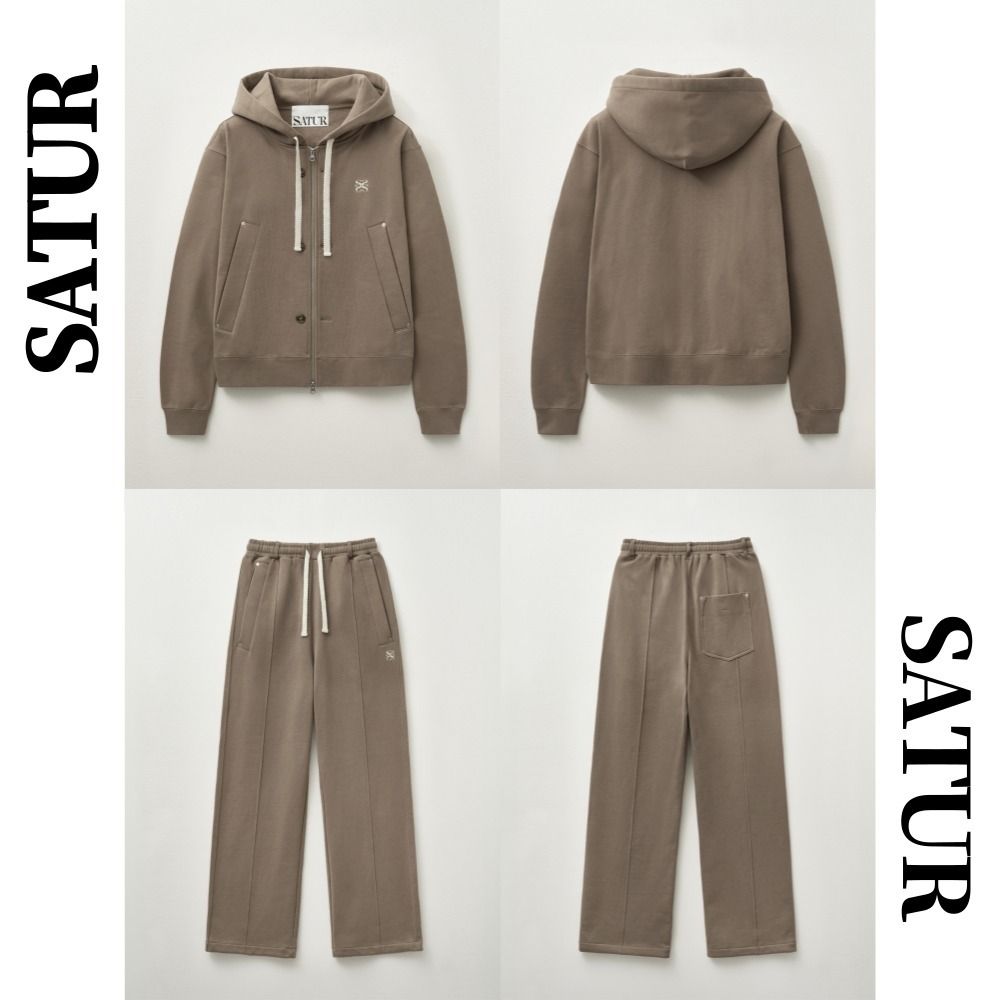 SATUR】 ☆ 上下セット ☆ Hoodie & Sweatpants ☆ SET UP