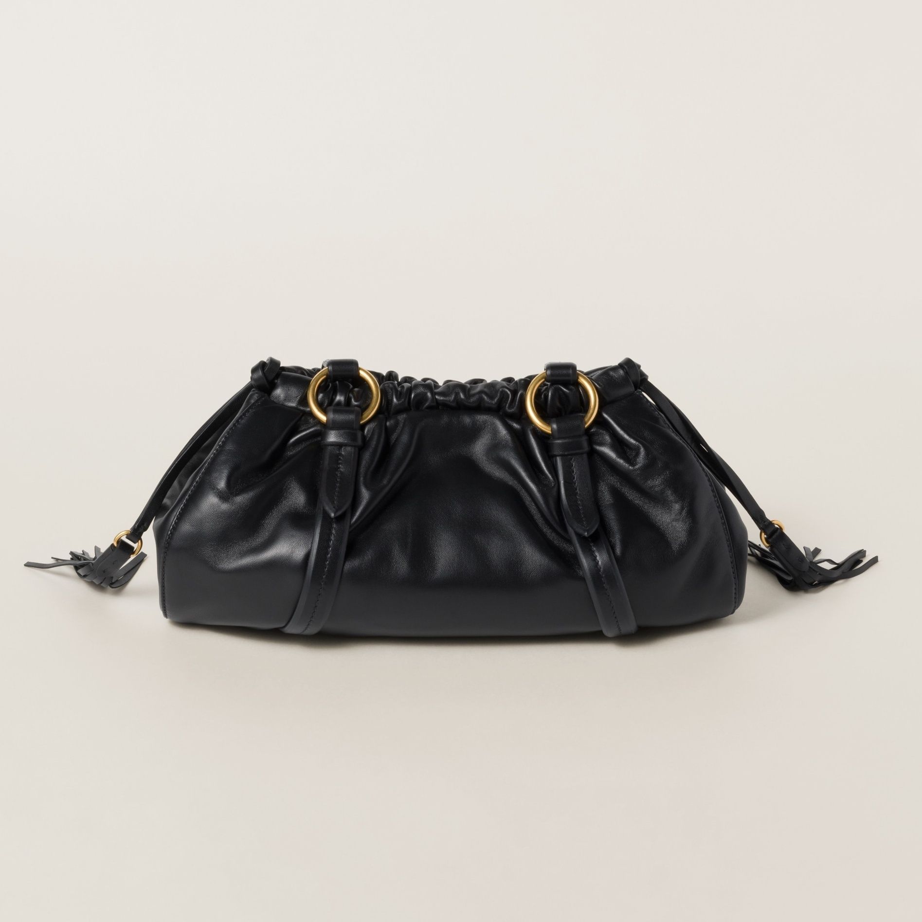 ◆送込◆【MIU MIU】ジョア*ナッパレザー*バッグ ナッパレザーのJoieバッグ レディース | MIU MIU | 24S