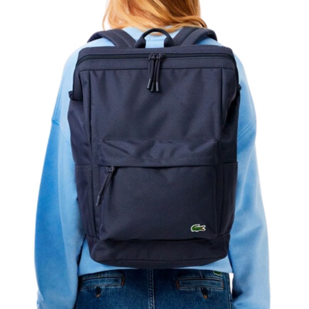 LACOSTE】ネオクロコ レクタンギュラーバックパック (LACOSTE