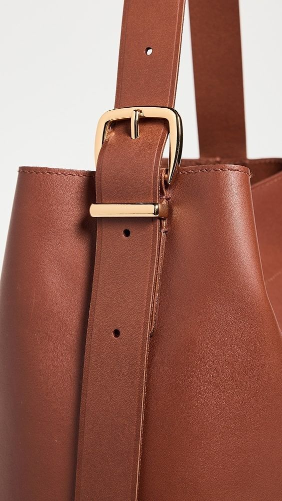 Madewell ブラウンレザー トートバッグ/ショルダーバッグ