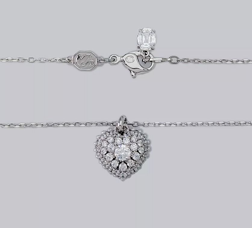 【SWAROVSKI】 IVE ウォニョン着用 ハート Idyllia ペンダント SWAROVSKI】 IVE ウォニョン着用 ハート Idyllia ペンダント