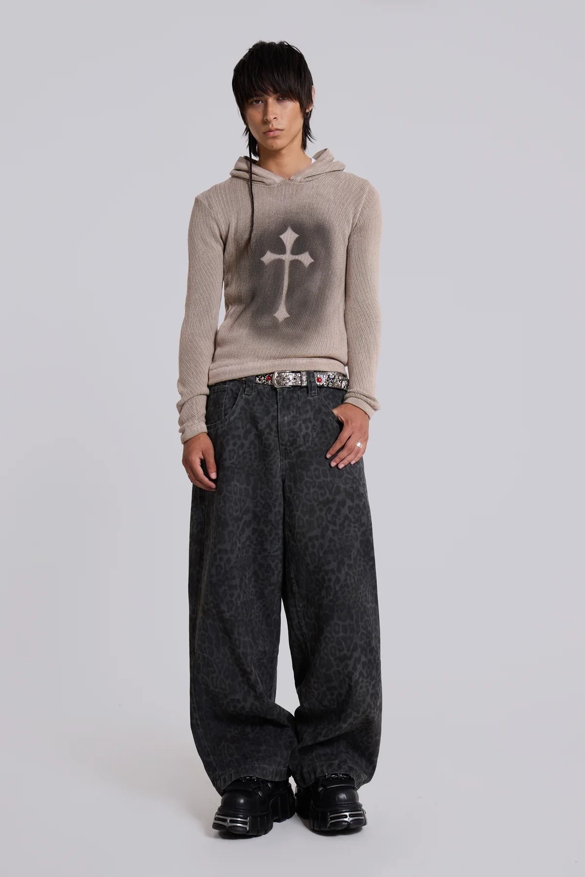 大人気！Jaded London★Sainted Knit パーカー Sainted Knit Hoodie | Jaded Man – Jaded London