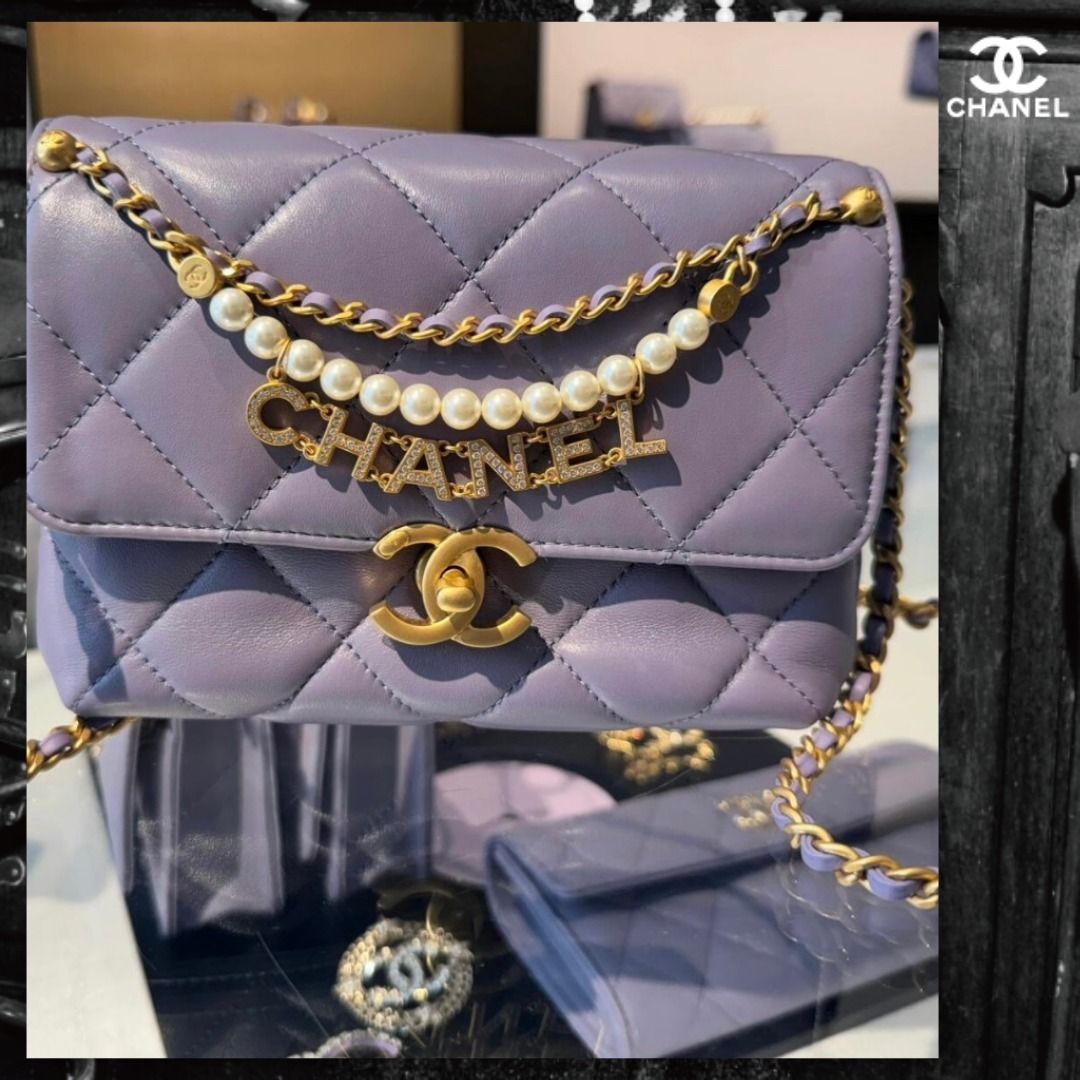 エレガントカラーが可愛い♡》CHANEL ショルダーバッグ (CHANEL