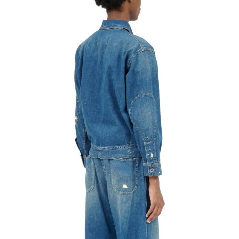 【送料&関税込】Maison Margiela Denim Jacket 関税込◇Maison Margiela◇ユーズド調 デニム製 ジャケット