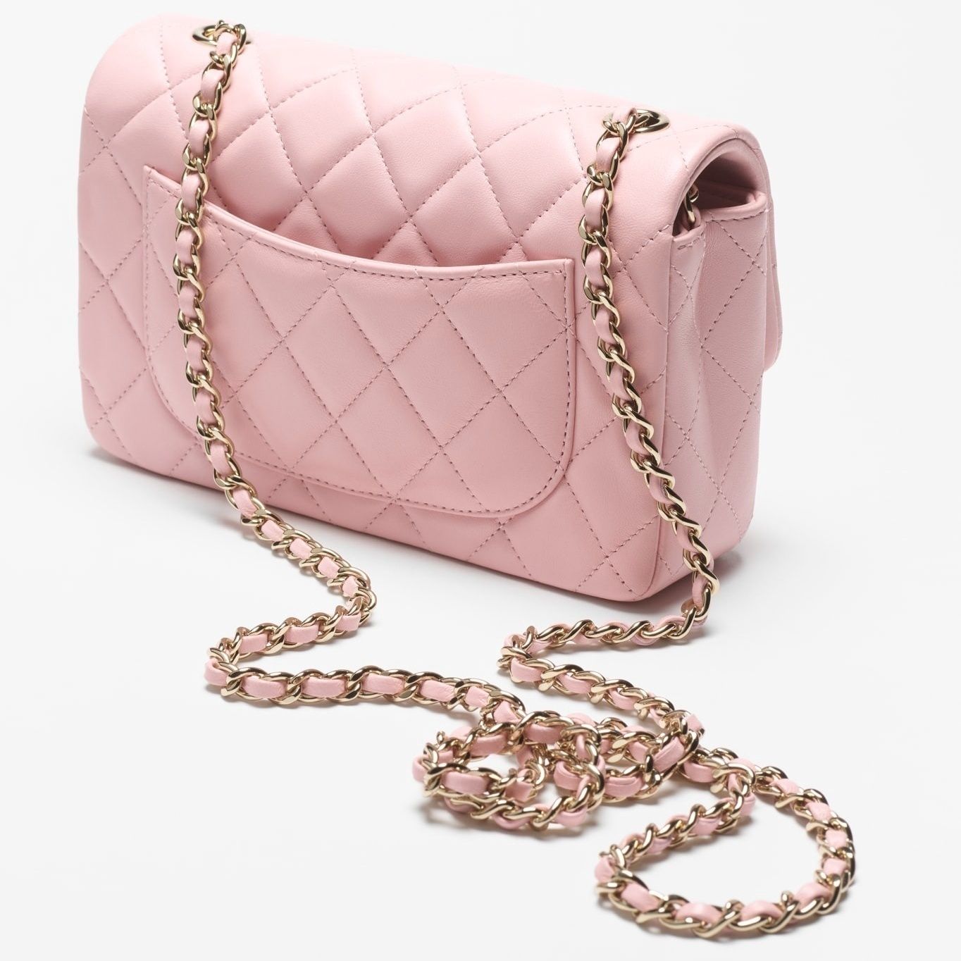 **バイカラーのラインがお洒落♪**【CHANEL】 ミニ バックパック バイカラーで可愛い】CHANEL ミニ バックパック ホワイト