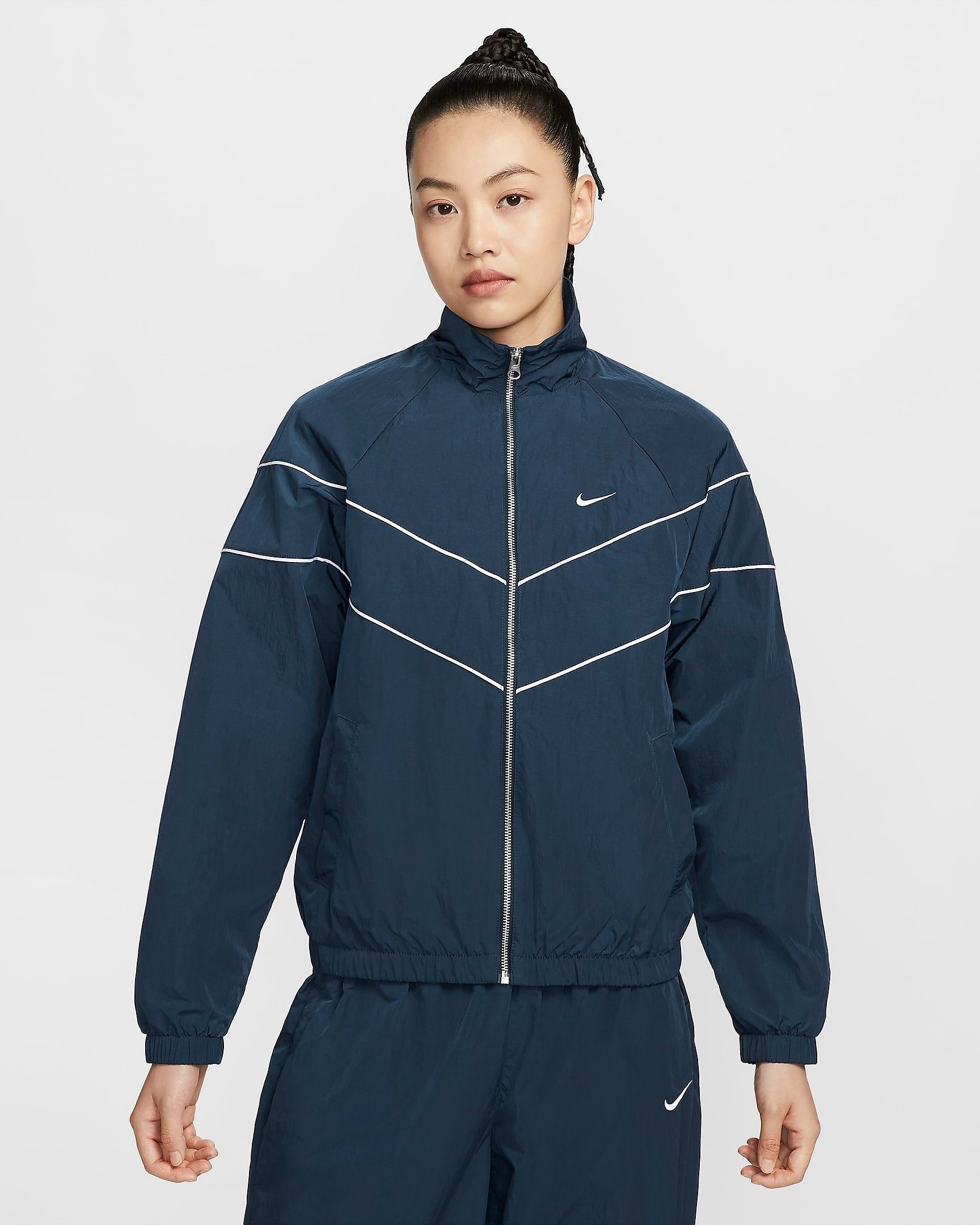 NIKE☆ルーズ UV ウーブン フルジップ ジャケット (Nike