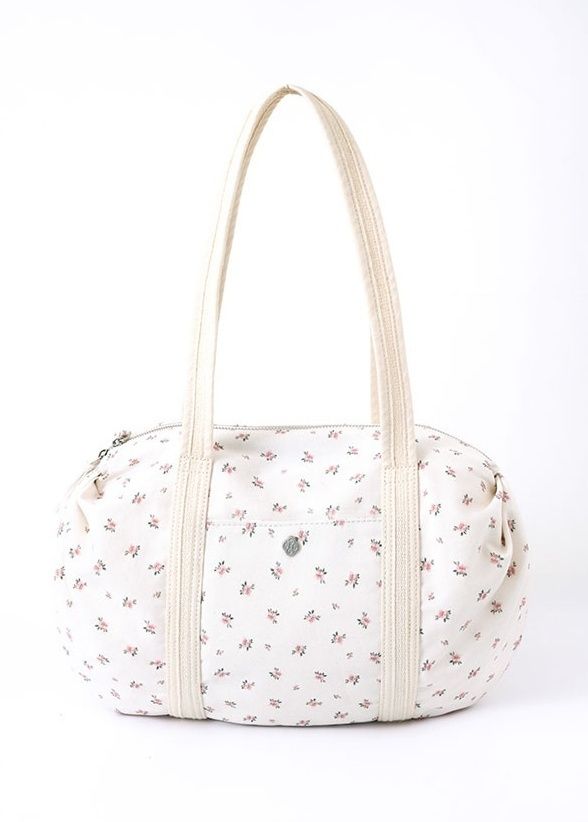【HEEARI】Aurora Shirring Duffle Bag★フラワー HEEARI】Aurora Shirring Duffle Bag☆フラワー (HEEARI