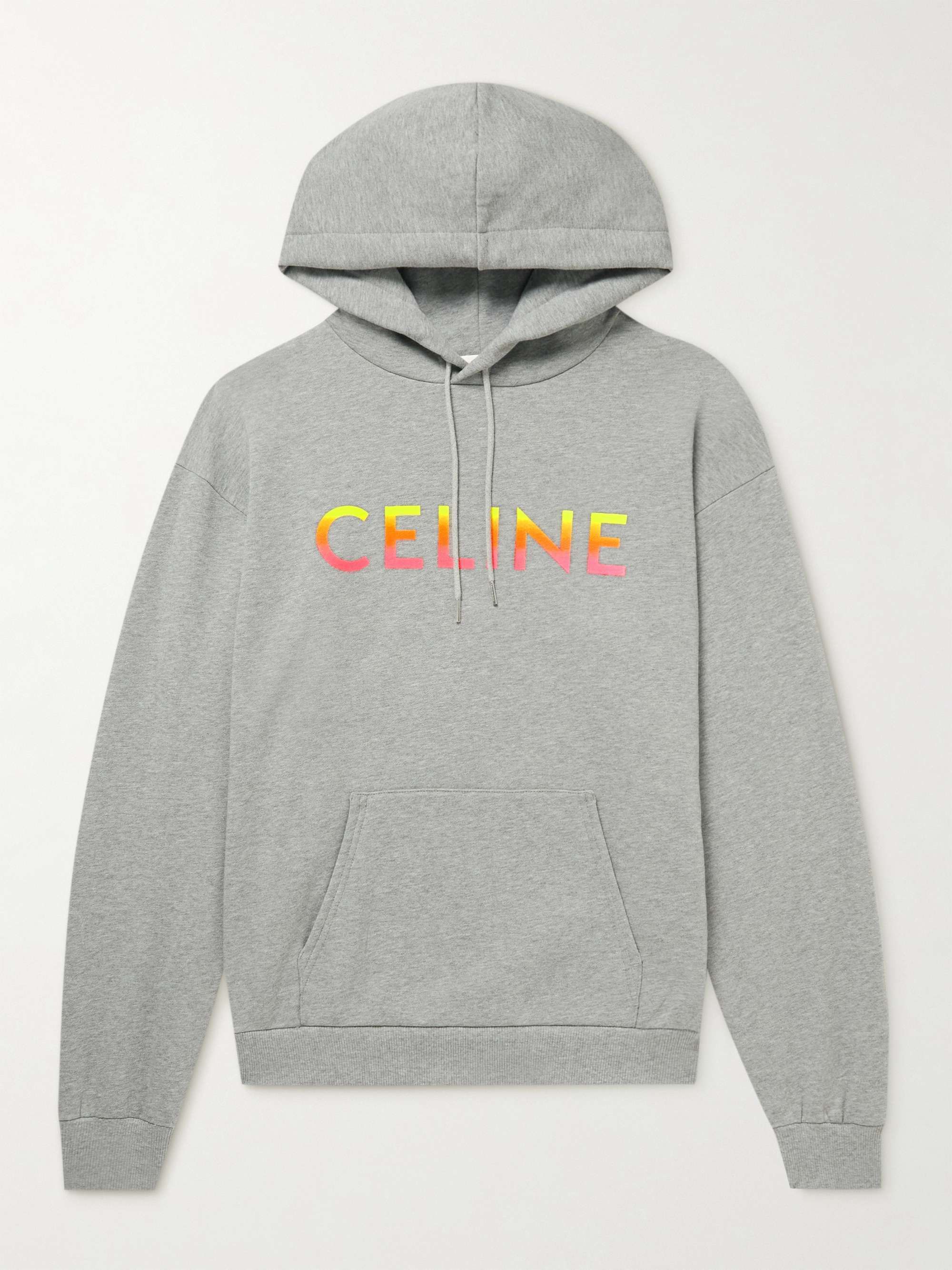 【CELINE HOMME】コットンジャージー オーバーサイズフーディー CELINE HOMME】コットンジャージー オーバーサイズフーディー