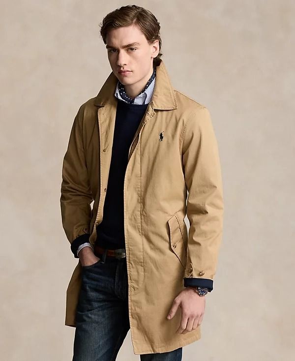 US発）Polo Ralph Lauren ツイル ウォーキングコート (POLO