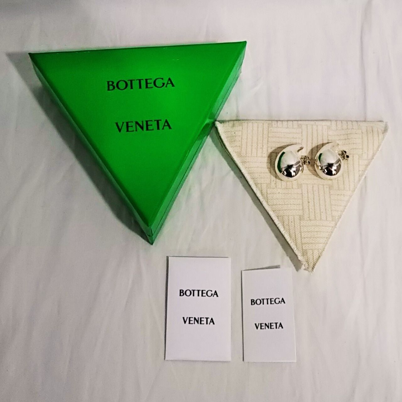 【送料込】 Bottega Veneta VENETA (BOTTEGA スモール ピアス ドロップ DROP アクセサリー