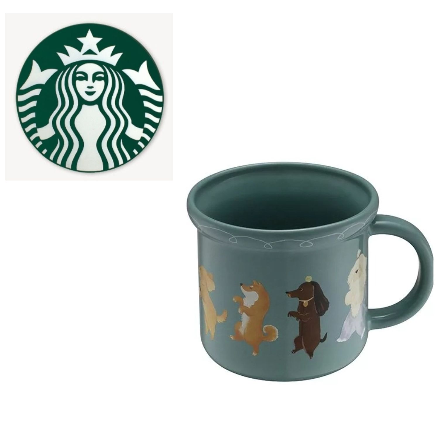台湾スタバ□ドッグ14ozマグカップ□犬 ハロウィン (Starbucks 
